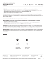 Modern Forms BL-24908 Stylus Operating instructions