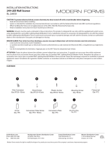 Modern Forms BL-24959 Stylus Operating instructions