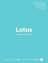 Modern Forms FR-W1809 Lotus Installation guide