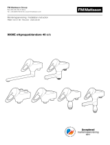 FM Mattsson 9000E bath mixer Operating instructions