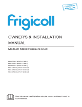 Kaysun Medium Static Pressure Duct 2023 User manual