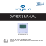 KaysunIndividual Wired Controller KCCHT-05 MODBUS