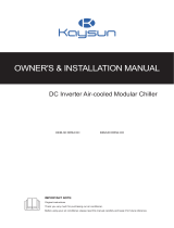 Kaysun Modular Full DC Inverter Chillers User manual