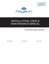 Kaysun KRE-2300DX1 User manual