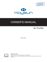 Kaysun Air Purifier KPU-700.1 User manual