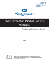 Kaysun Multifunction board KMB-01 User manual