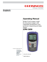 GHM GMH 5650 Owner's manual