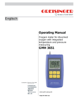 GHM GMH 3651 Owner's manual