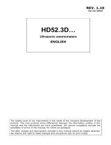 GHM HD52.3D Owner's manual
