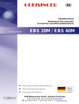 GHM EBS 20M Operating instructions