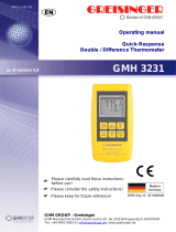 GHM GMH 3231 Owner's manual