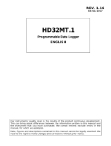 GHM HD32MT.1 Owner's manual
