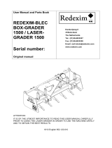 RedeximLaser-Grader 1500 dual pole