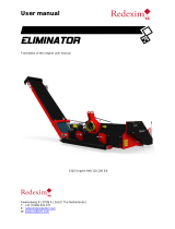 Redexim Eliminator Owner's manual