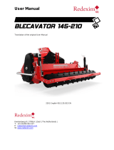 Redexim Blecavator 145 Owner's manual