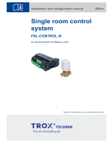 Trox SCHOOLAIR-D-HV Installation And Configuration Manual