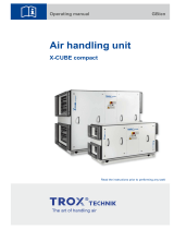 Trox X-CUBE compact Operating instructions