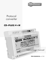 Golmar CD-PLUS/4+N User manual