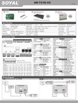 Soyal AR-721E-V2 User And Installer Manual