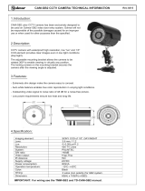 Golmar CAM-GB2 User And Installer Manual