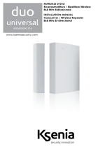 Ksenia duo universal Installation guide