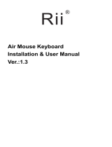 Rii I24 User And Installer Manual