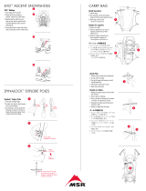 MSR Evo™ Ascent Snowshoe Kit Operating instructions