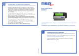 MSR 255 Operating instructions