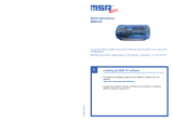 MSR 145 Operating instructions