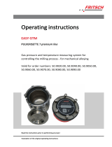 Fritsch EASY GTM Operating instructions