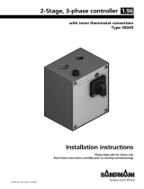 Kampmann 2-stage, 3-phase switch, type 30049 Installation guide