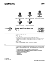 Kampmann 3-way valve, type 3087*, 3019* Installation guide