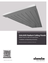 Kampmann Galaxis radiant ceiling panels Installation guide
