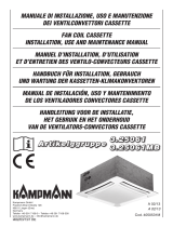 Kampmann Chilled water cassettes, article 325061* Installation guide