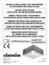 Kampmann Chilled water cassettes, article 325062* Installation guide