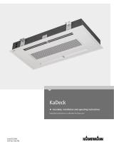 Kampmann KaDeck fan coils (FCU) Installation guide