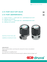 GCE 2-/4- PORT SHUT-OFF VALVE Operating instructions