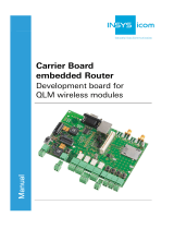 Insys Development board QLM wireless Owner's manual