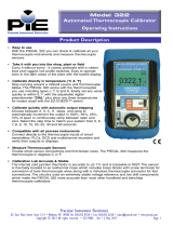 PIE 322-1 Operating instructions