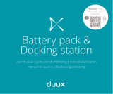 Duux Dock & Battery Pack Owner's manual