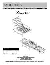 X Rocker Convertible Battle Chair User manual