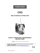 Prochem CR2 Owner's manual