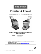 Prochem Fivestar & Comet Owner's manual