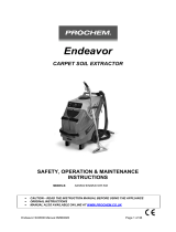 Prochem Endeavor Owner's manual