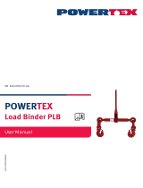 POWERTEX PLB User manual