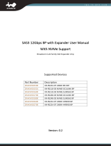 InWin IW-RS224-07 SAS3 Backplane User manual