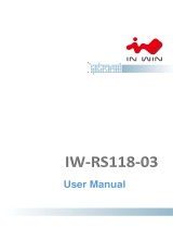 InWin IW-RS118-03 User manual
