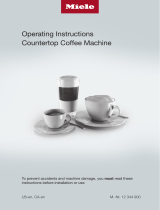 Miele CM 7750 CoffeeSelect Operating instructions