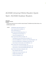 Juniper ACX500 Quick Start