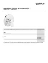Duravit WA4210010 Specification Manual